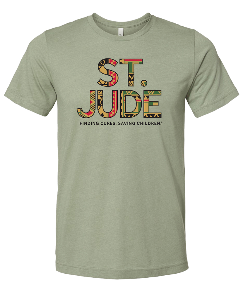 Primary image St. Jude Kente Print T-Shirt